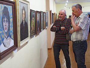 Выставка картин приборостроителя, художника, ветерана Великой Отечественной войны С.А. Сорокина